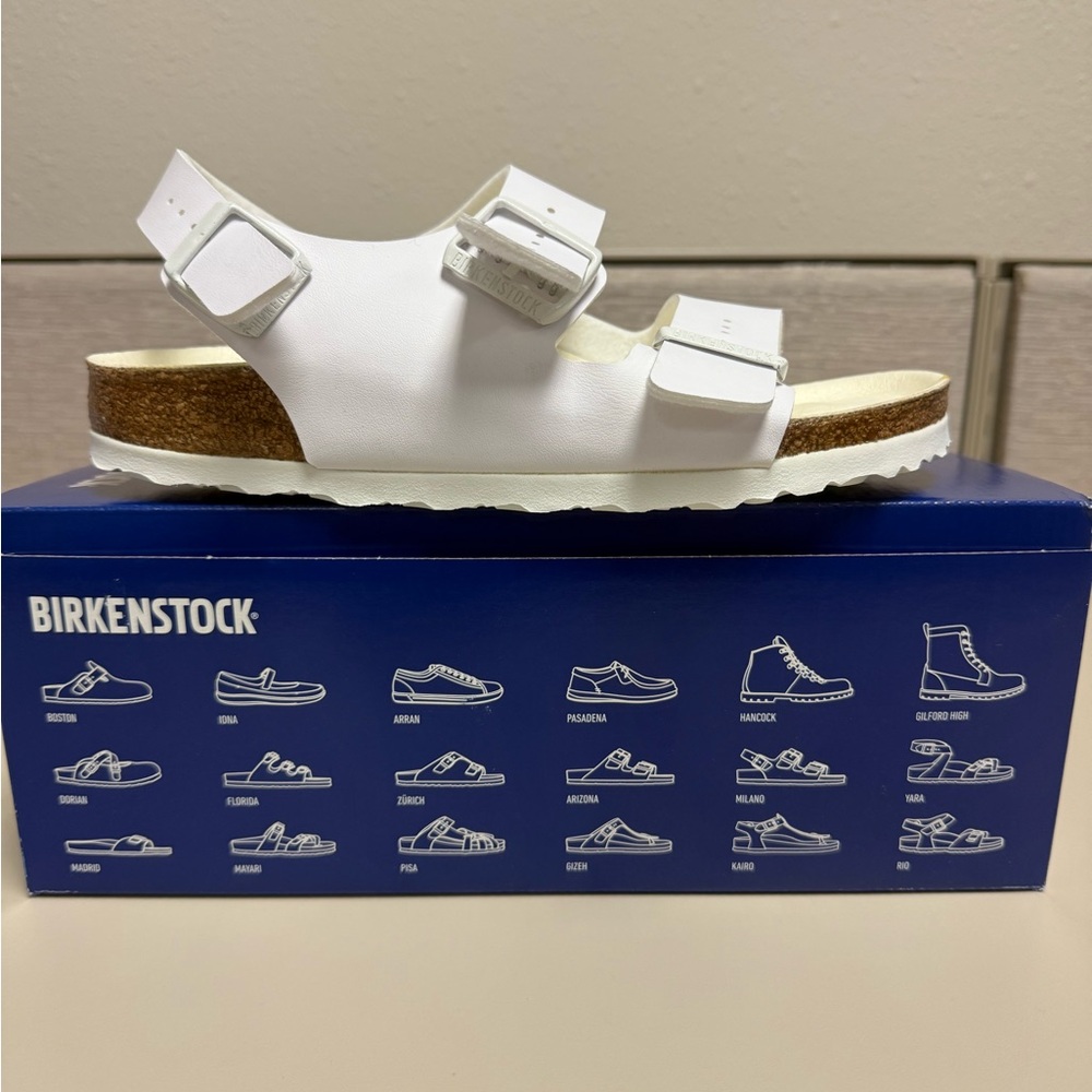 Birkenstock Sandals Arizona White